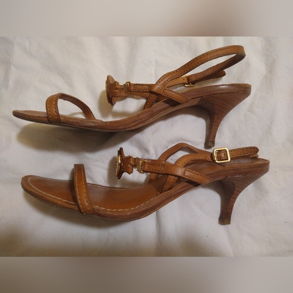 Tory Burch Kitten heel sandals - Picture 4 of 5